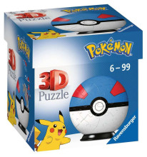 Puzzleball Pokémon: Greatball - 54 dílků
