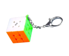 Rubikova kostka QiYi Keyring 3x3 - klíčenka