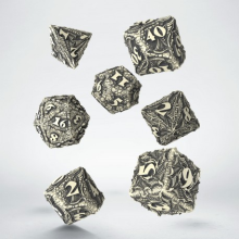 Sada 7 kostek Dracopolis Dice Set - The Scandinavian Blackfang - SDCP01