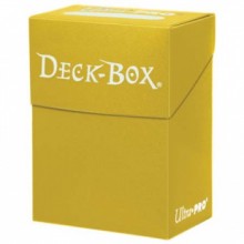 Solid deck box -  žlutá