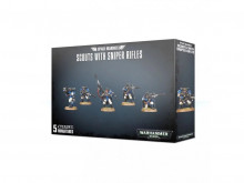 Space Marines: Scouts with Sniper Rifles