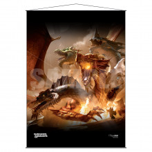 Wall Scroll - The Rise of Tiamat - Dungeons & Dragons Cover Series