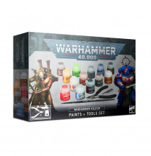 Warhammer 40,000 Paints & Tools Set - sada barev a nástrojů