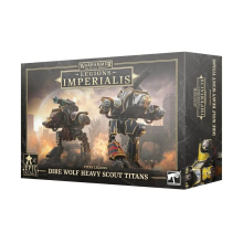 Warhammer The Horus Heresy - Legions Imperialis: Dire Wolf Heavy Scout Titans - Epic Scale