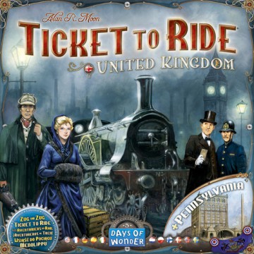 Ticket to Ride: United Kingdom & Pennsylvania