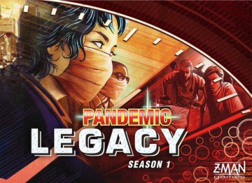 Pandemic: Legacy Season 1 (Red) - anglicky