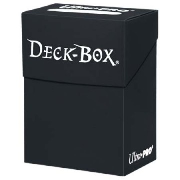 Solid deck box - černá
