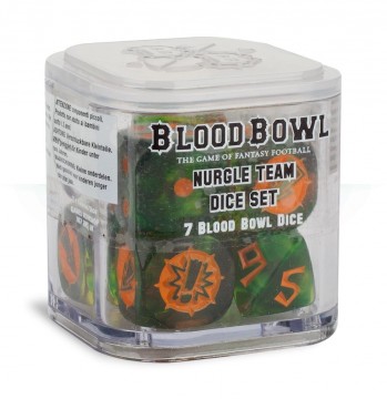 Blood Bowl Nurgle Team Dice Set (kostky)