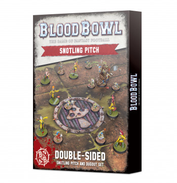 Blood Bowl Snotling pitch & dugouts (hřiště)