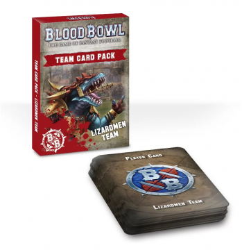 Blood Bowl Team Card Pack: Lizardmen Team