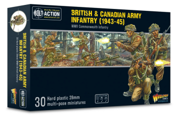 Bolt Action: British & Canadian Army infantry