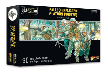 Bolt Action:  Fallschirmjäger Platoon - Winter