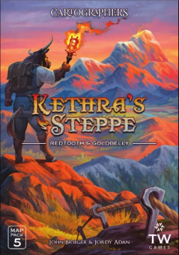 Cartographers Map Pack 5 – Kethra's Stepe: Redtooth and Goldbelly
