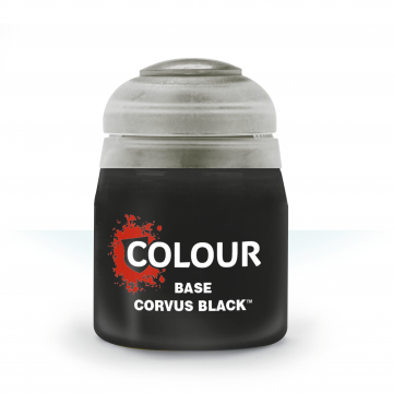 Citadel Base: Corvus Black (barva na figurky - 2019)
