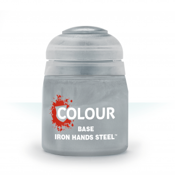 Citadel Base: Iron Hands Steel (barva na figurky - 2019)