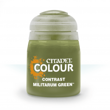 Citadel Contrast: Militarum Green (barva na figurky - řada 2019)