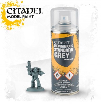 Citadel Spray: Mechanicus Standard Grey (základová barva na figurky ve spreji)