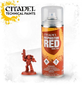 Citadel Spray: Mephiston Red (základová barva na figurky ve spreji)