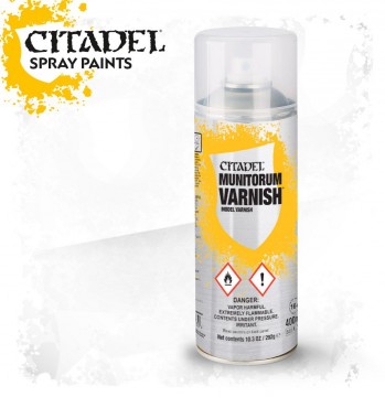 Citadel Spray: Munitorum Varnish (lak na figurky ve spreji)