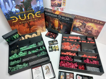 Custom 3D insert Válka o Arrakis + 3 rozšíření + budovy