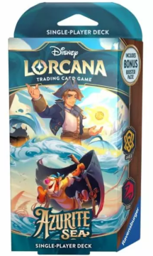 Disney Lorcana TCG: Azurite Sea - Starter Deck - Amber a Ruby