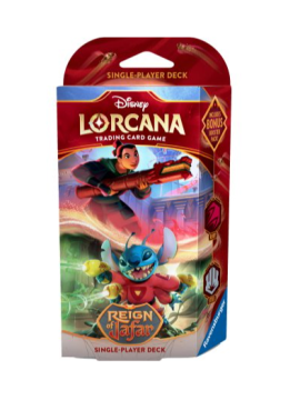 Disney Lorcana TCG: Reign of Jafar - Starter Deck - Ruby & Steel