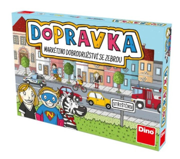 Dopravka - Markétino dobrodružství se zebrou