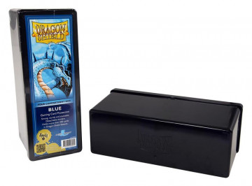 Dragon Shield 4-Compartment Card Storage Box - Blue - pořadač na karty