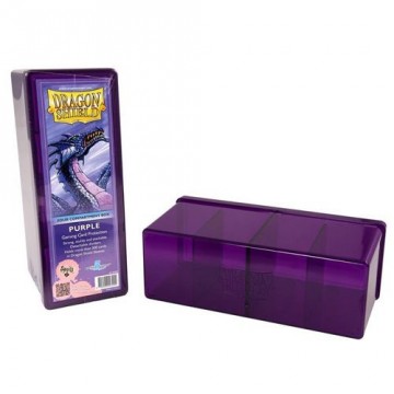 Dragon Shield 4-Compartment Card Storage Box - Purple - pořadač na karty
