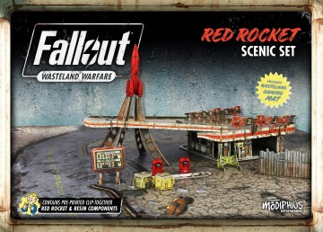 Fallout: Wasteland Warfare Red Rocket scenic set