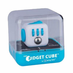 Fidget Cube - Zuru Antsy Labs Original - bílá / modrá
