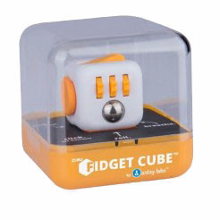 Fidget Cube - Zuru Antsy Labs Original - bílá / žlutá
