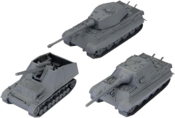 German Tank Platoon - World of Tanks Miniatures Game: Tiger II, Hummel, Jagdtiger