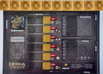 Hrdina v kostce: Žaborození - promo deska