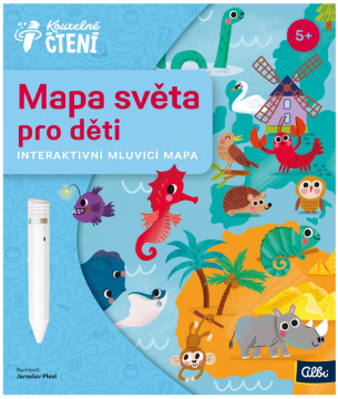 Kouzelné čtení - Mapa světa pro děti