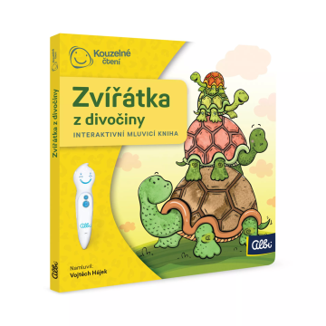 Kouzelné čtení - minikniha Zvířátka z divočiny