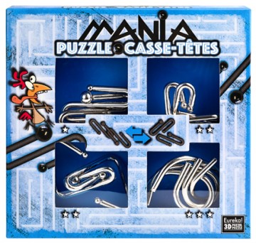 Kovový hlavolam Puzzle Mania - Rooster