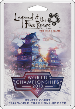 Legend of the Five Rings: The Card Game –Winter Court 2018 World Championship Deck