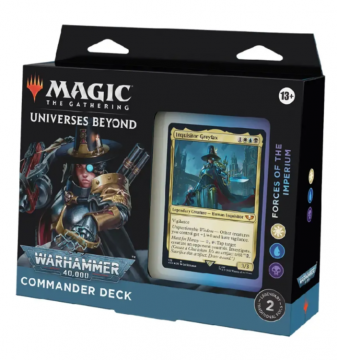 Magic: The Gathering - Warhammer 40K Commander Deck  - Forces of the Imperium