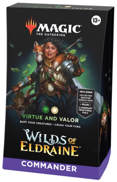 Magic: The Gathering - Wilds of Eldraine - Virtue and Valor Commander Deck