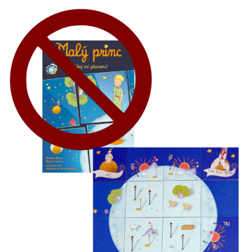 Malý princ: Udělej mi planetu! - bez krabice (Bodoobchod)