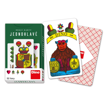 Mariáš - jednohlavé karty Dino