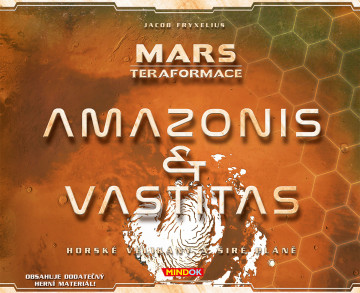 Mars: Teraformace - Amazonis & Vastitas - rozšíření, česky