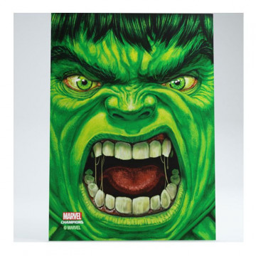Marvel Champions Art Sleeves - Hulk (50+1 Sleeves)