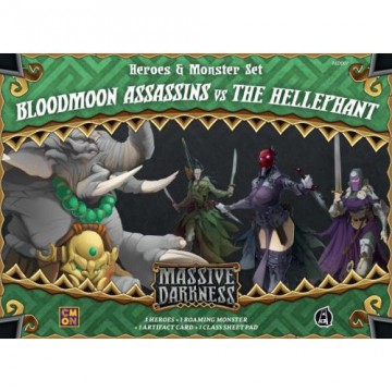 Massive Darkness: Bloodmoon Assassins vs The Hellephant