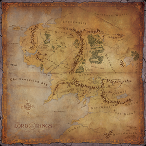 Middle-earth Gamemat (herní podložka)