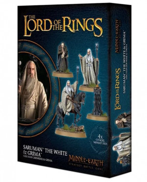 Middle-Earth Strategy Battle Game - Saruman™ the White & Gríma
