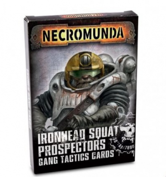 Necromunda: Ironhead Squat Prospectors Gang Tactics Cards Pack