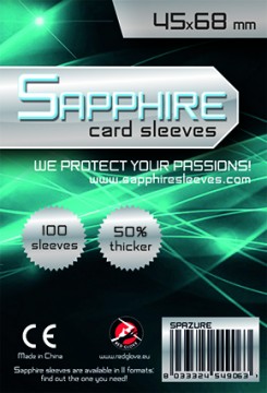 Obaly na karty Sapphire Azure - Mini European - 45 x 68 mm 100 ks