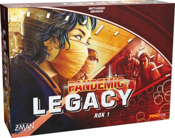 Pandemic Legacy Rok 1 - červená krabice (česky)